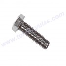 M8 Tornillo de cabeza hexagonal de acero inoxidable din 933 