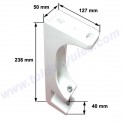 Percha o soporte grande para toldo monobloc (M400-01S)