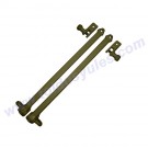 Brazos para toldo stor o de balcon (JB-02N) lacado en marron