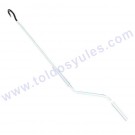 Manivela de 2.40 mts. Accesorio para subir y bajar toldo, (ML-9)