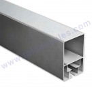1 Perfil Guia de 125x80 de aluminio (ET125-183) 5mts