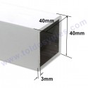 2mts. Perfil de aluminio 40x40 (M400-05)