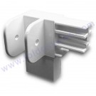 1 Soporte triple izquierdo para estructura de aluminio Gaviota
