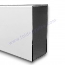 5.85m Perfil de aluminio Gaviota de 80x40