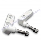 1 juego de terminales frontales de Llaza para cofre