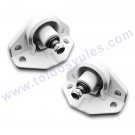 1 Soportes para la pared para brazos de punto recto