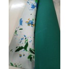 Lona Verde y estampado por la otra cara