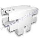 1 Soporte en T para perfiles 125x125 (ET125-190)