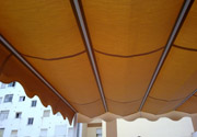 Toldo plano